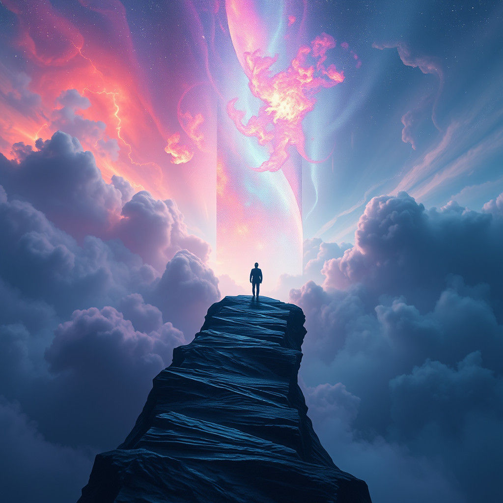 Stepping into Infinity: Dreamlike Surreal Realm