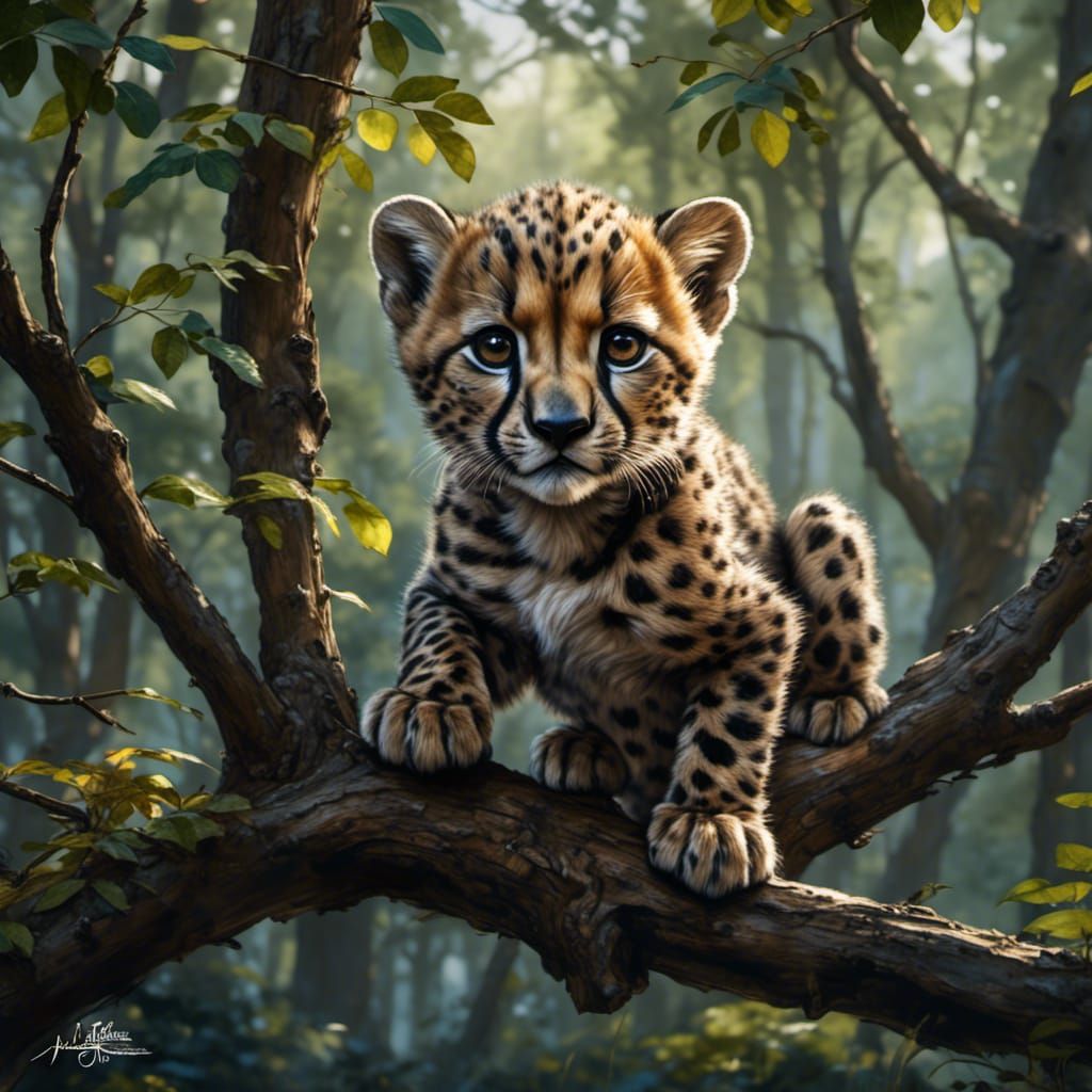 Baby Cheetah