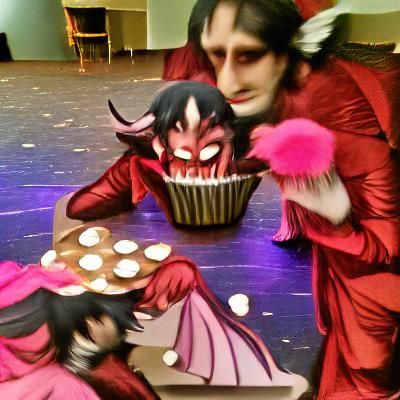 Mephistopheles' Sweet Temptation: Stealing Cupcakes