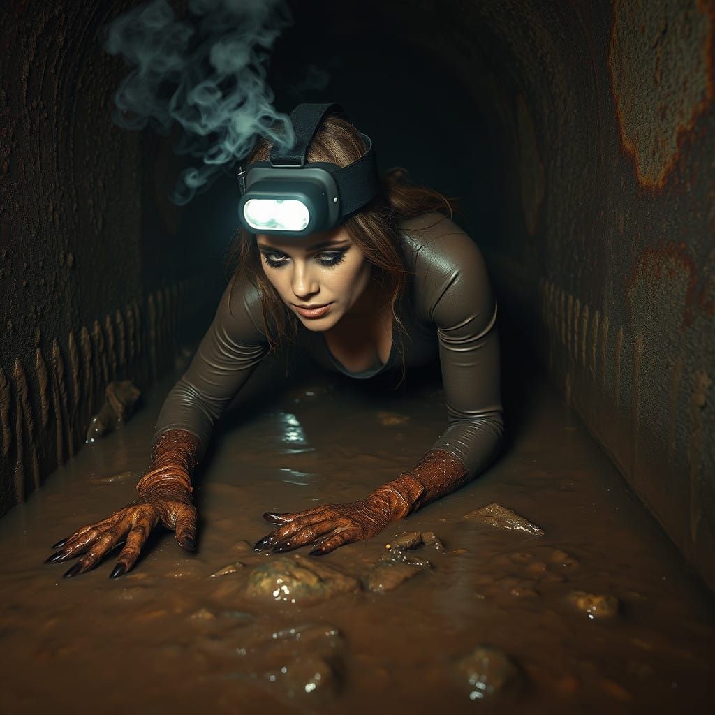 Sewer Explorer Trapped in Toxic Waste Depths