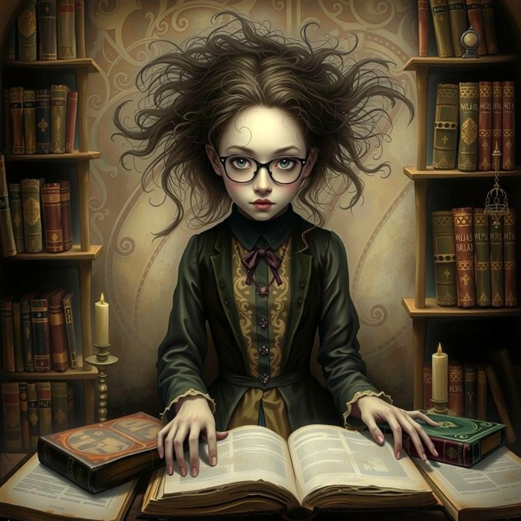 The Last Librarian in a World of Shadows