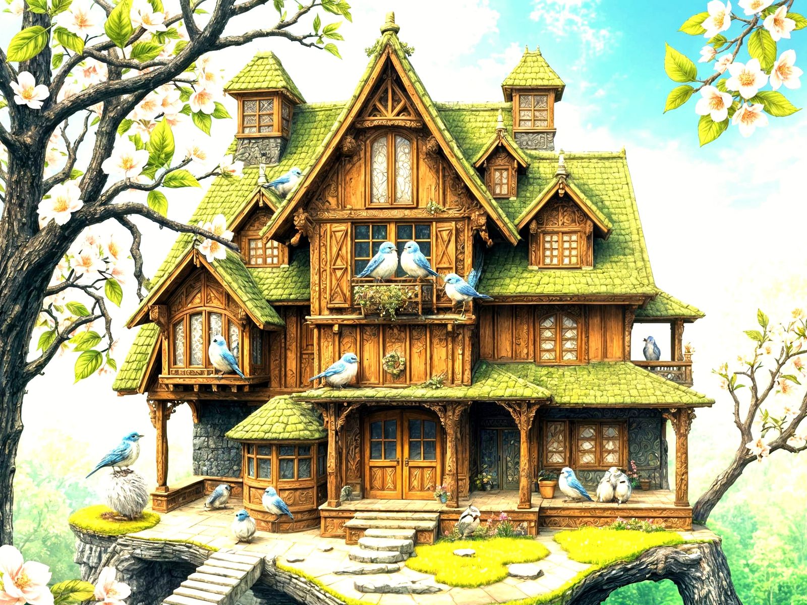 Beverly Hills birdhouse