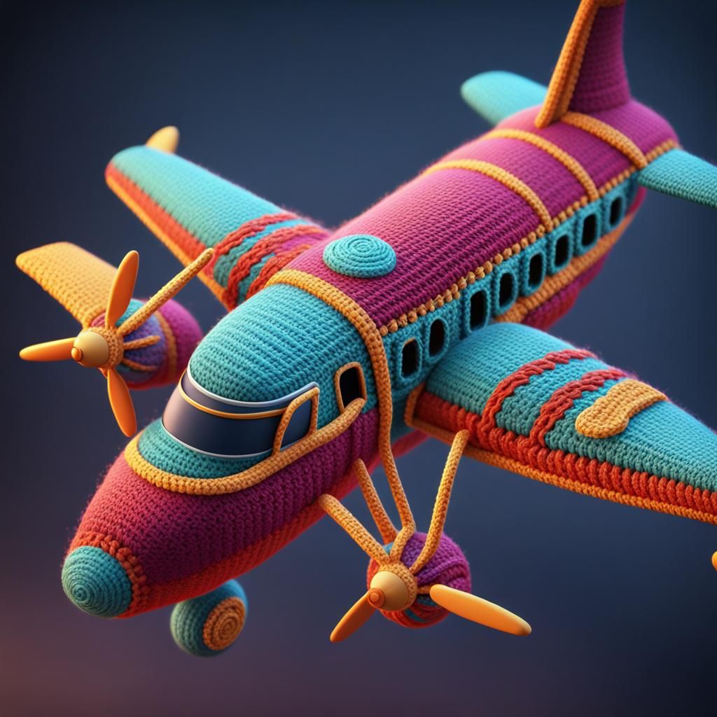 Crochet Airplane