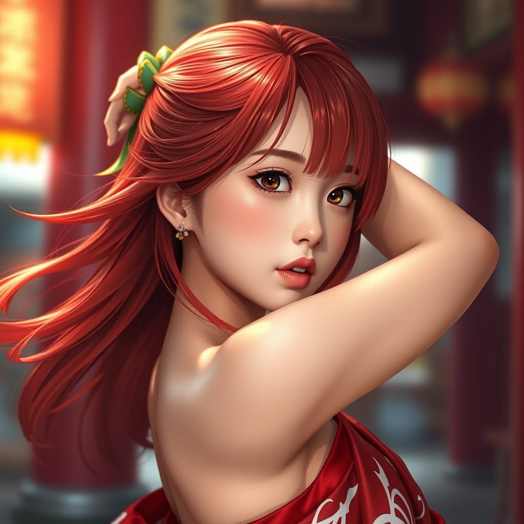 Genshin Impact's Yae Miko in a Sweet, Hyper-Realistic Portra...