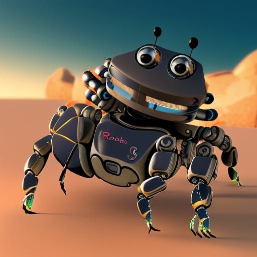 Robotic Crab: A Modern Metallic Marvel