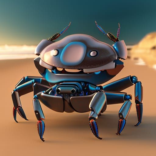Robotic Crab: A Mechanical Marvel