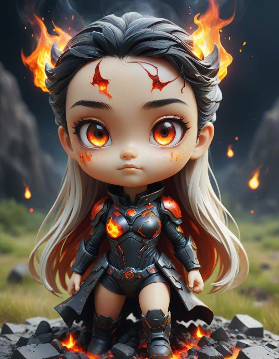 Cosmic Hero of Fire and Destruction