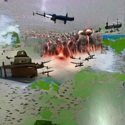 World War 2 Image Generated by AI