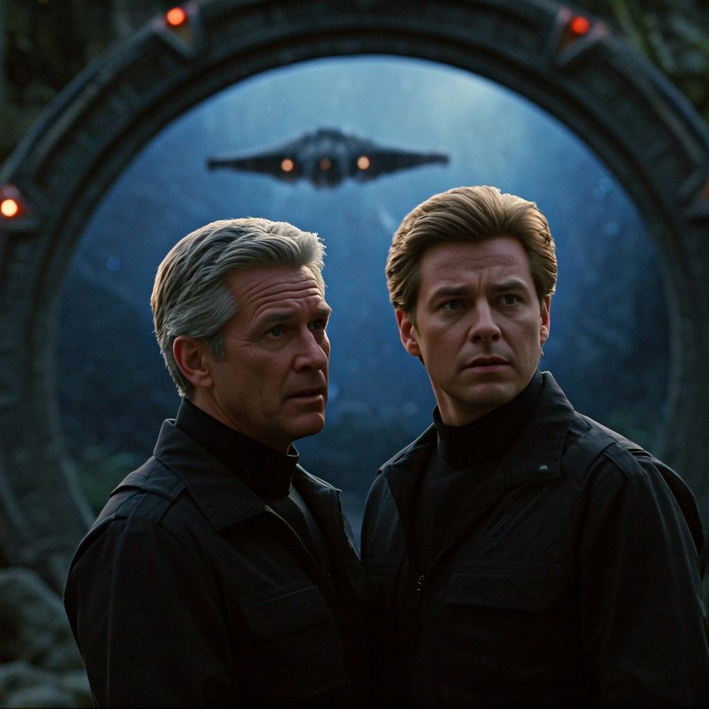 Stargate Scene: Ford Updates Sumner Amidst Wraith Attack