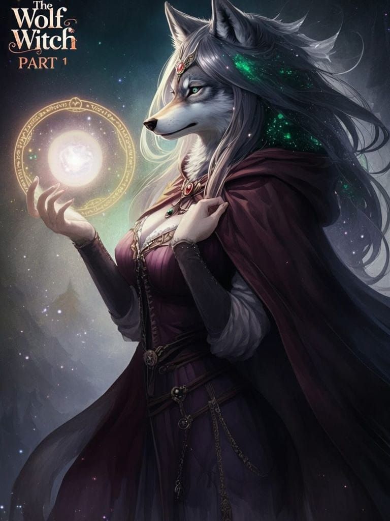 The Wolf Witch: Part 1 - A Dark Fantasy Portrait