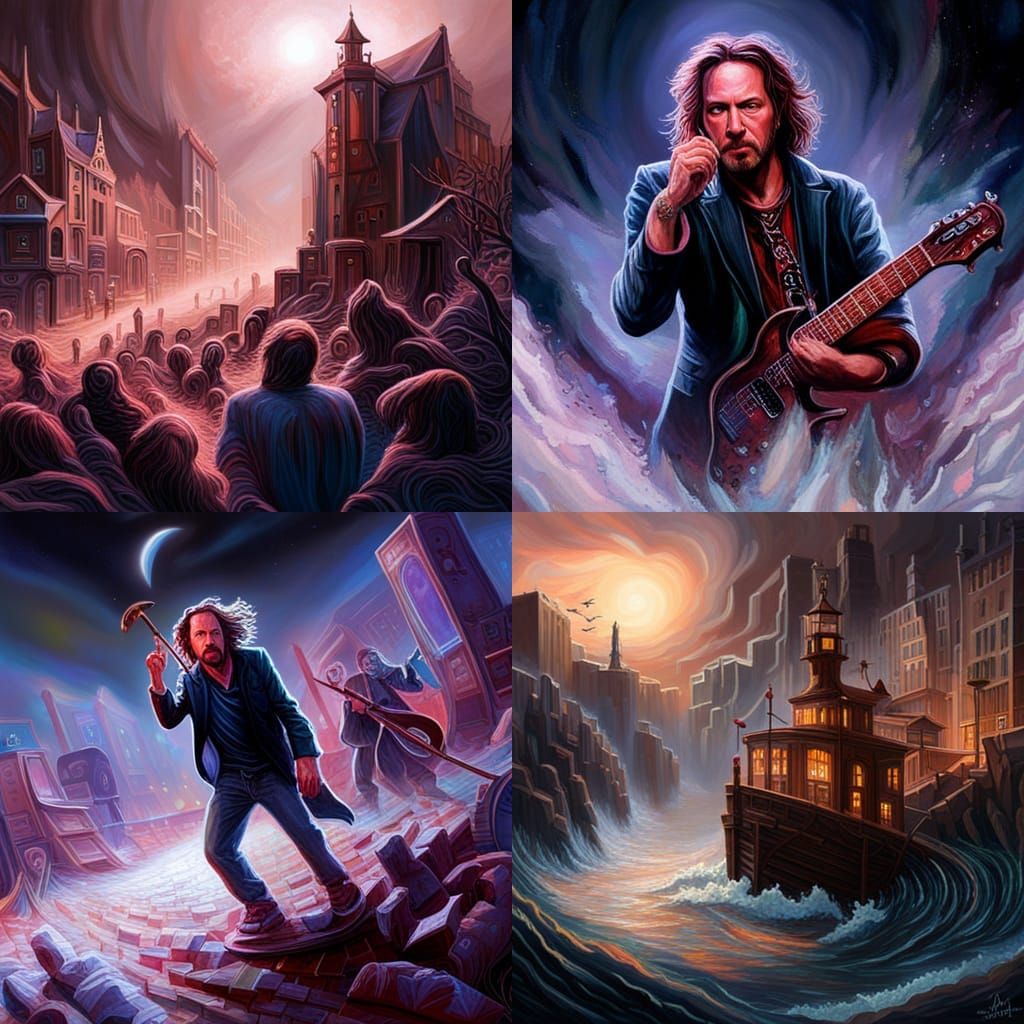 Pearl Jam Horror in Ethereal Fantasy Style