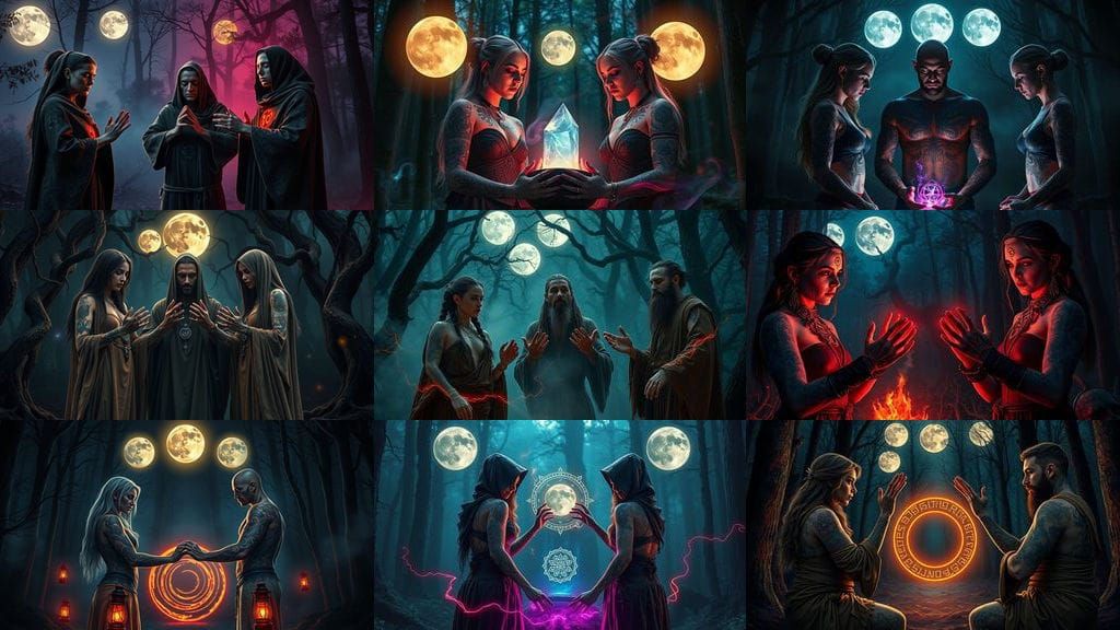 Heavily Tattooed Twins Perform Ancient Portal Ritual Under F...