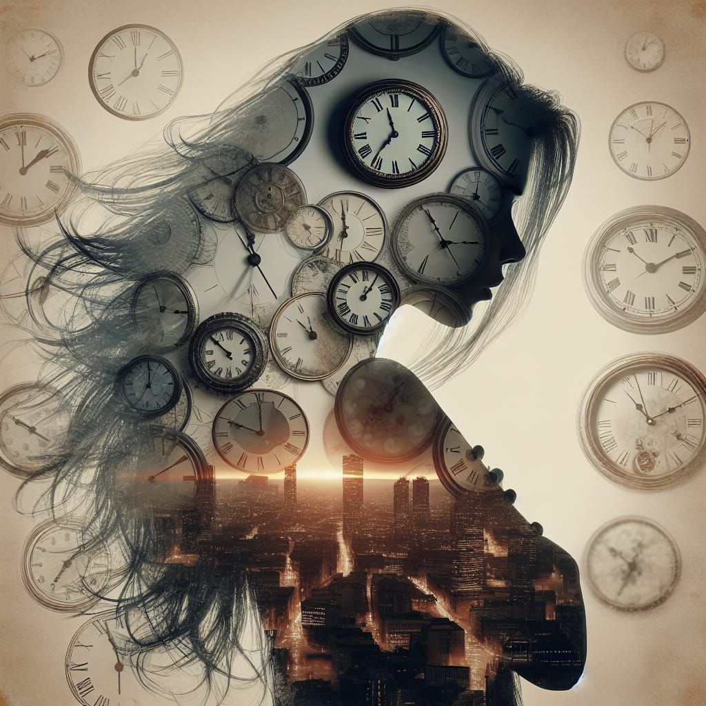 Heartbroken Woman Endures Time Passing