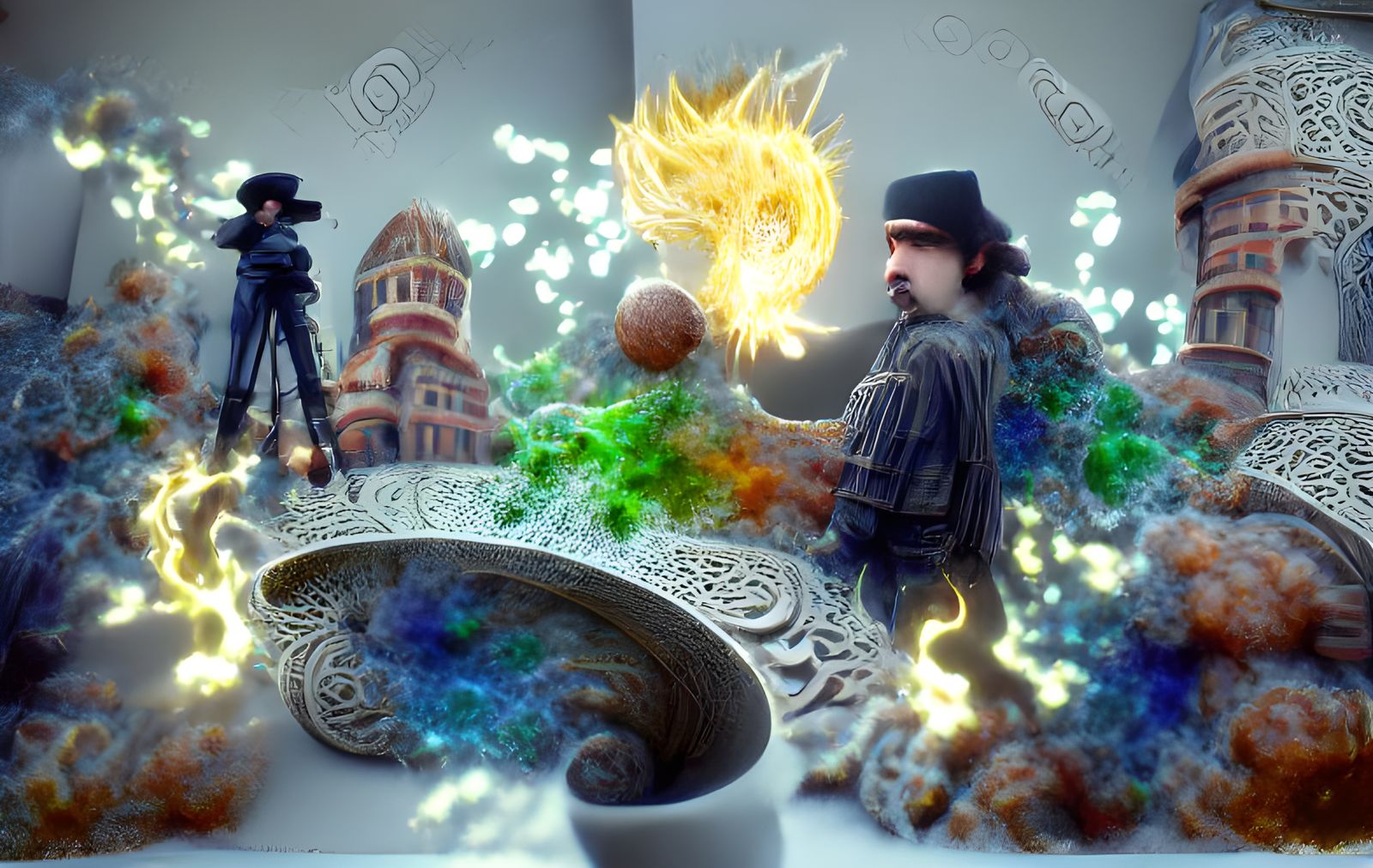 Eldritch Magic Realism in VRay Render
