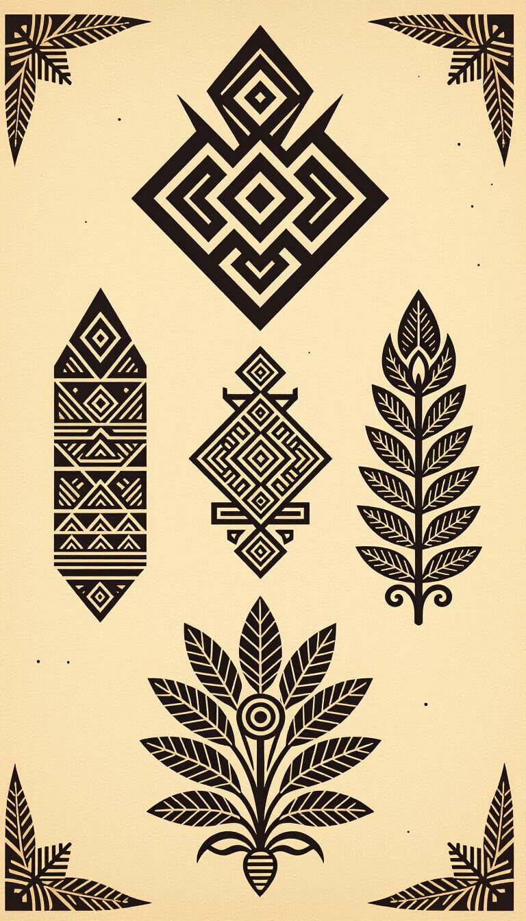 Batok Inspired Tattoo Designs: Filipino Tribal Art