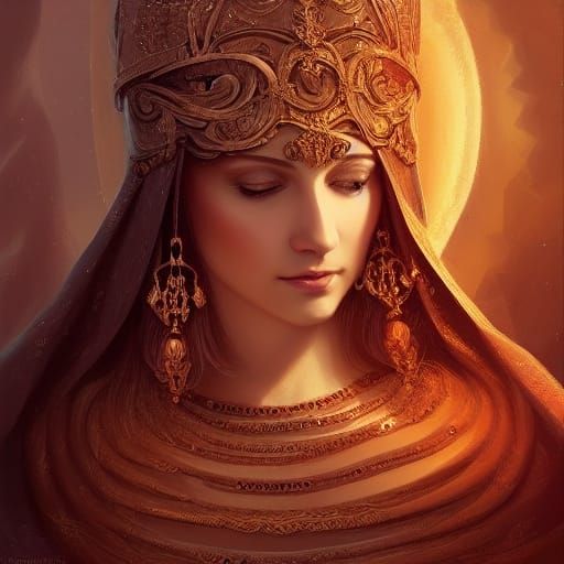 Trust your intuition and be guided by love intricate, elegan...