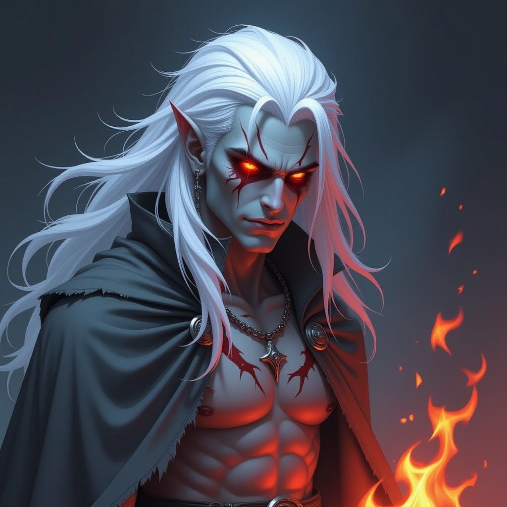 Nakrin Demon in Dark Fantasy Transformation