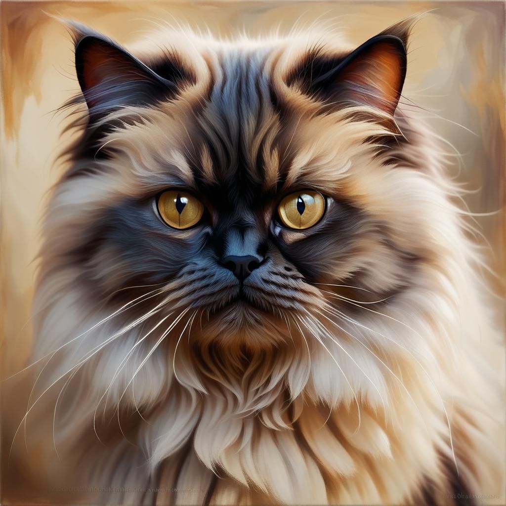 A Persian cat