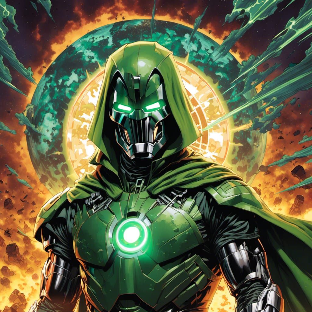 Iron Man as Doctor Doom Character Fusion