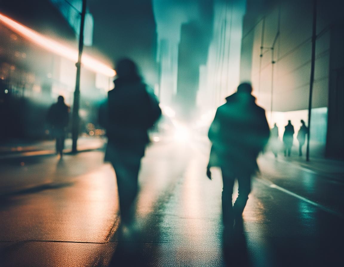 Atmospheric Street Photography with Double Exposure