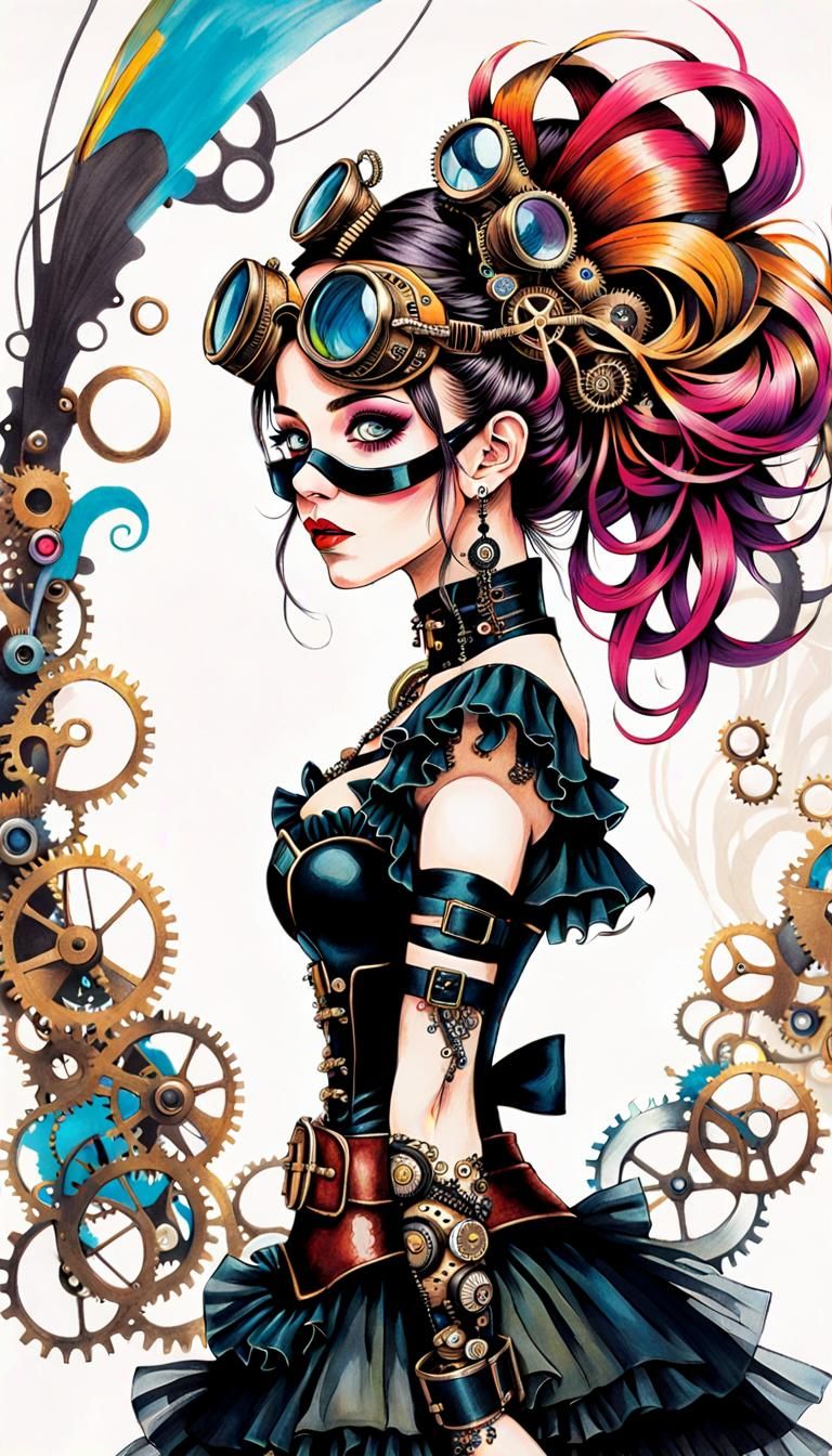 Steampunk Barbie