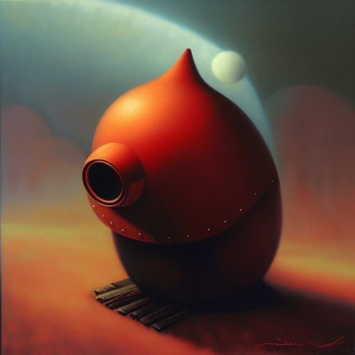 Whimsical Creature in Storybook Style