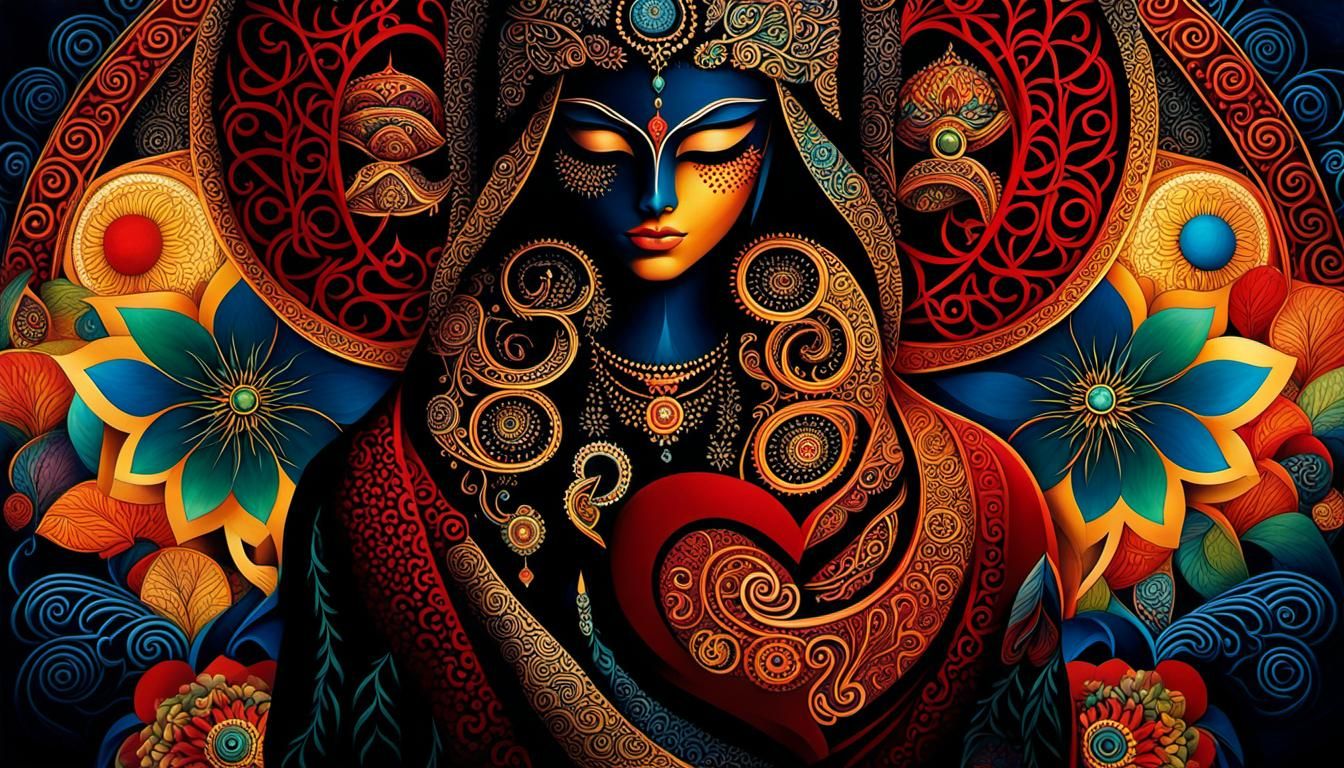 Psychedelic Enlightenment: Interconnectedness in 8k Octane