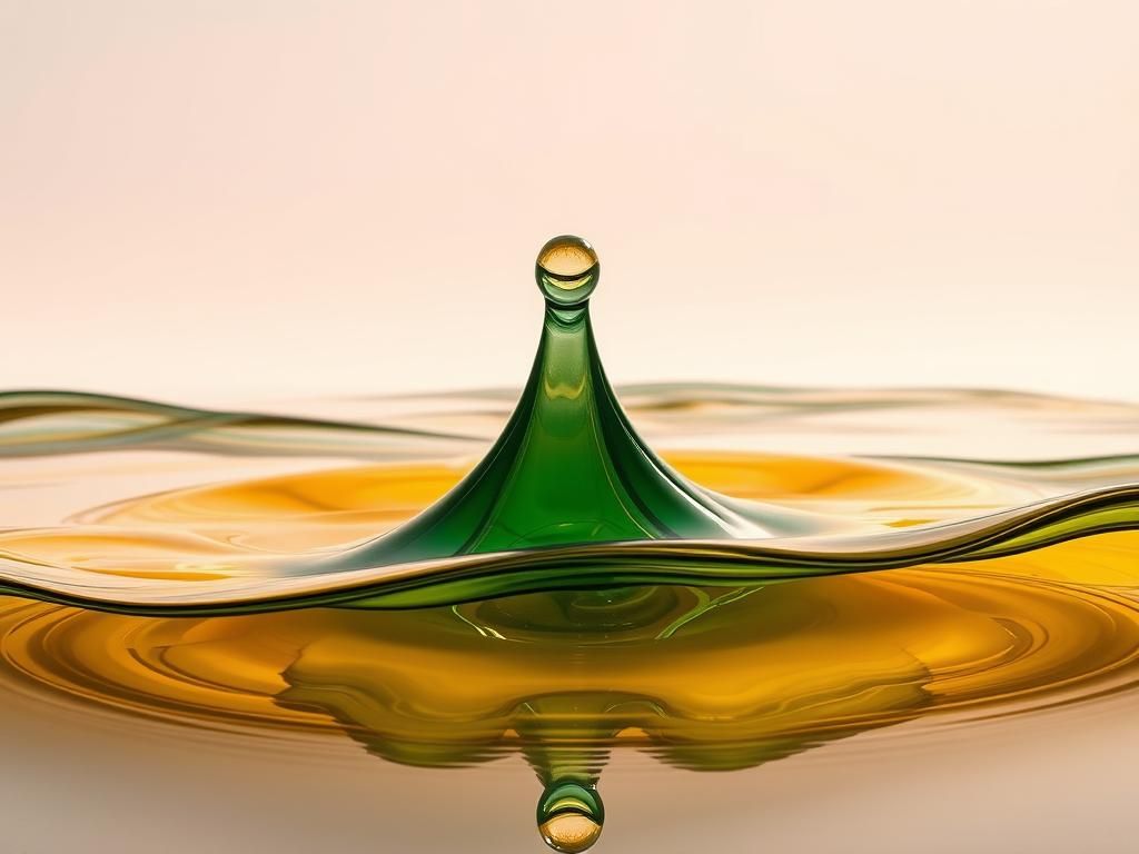 Liquid Horizons: A Viscous, Molten Crayon Dreamscape