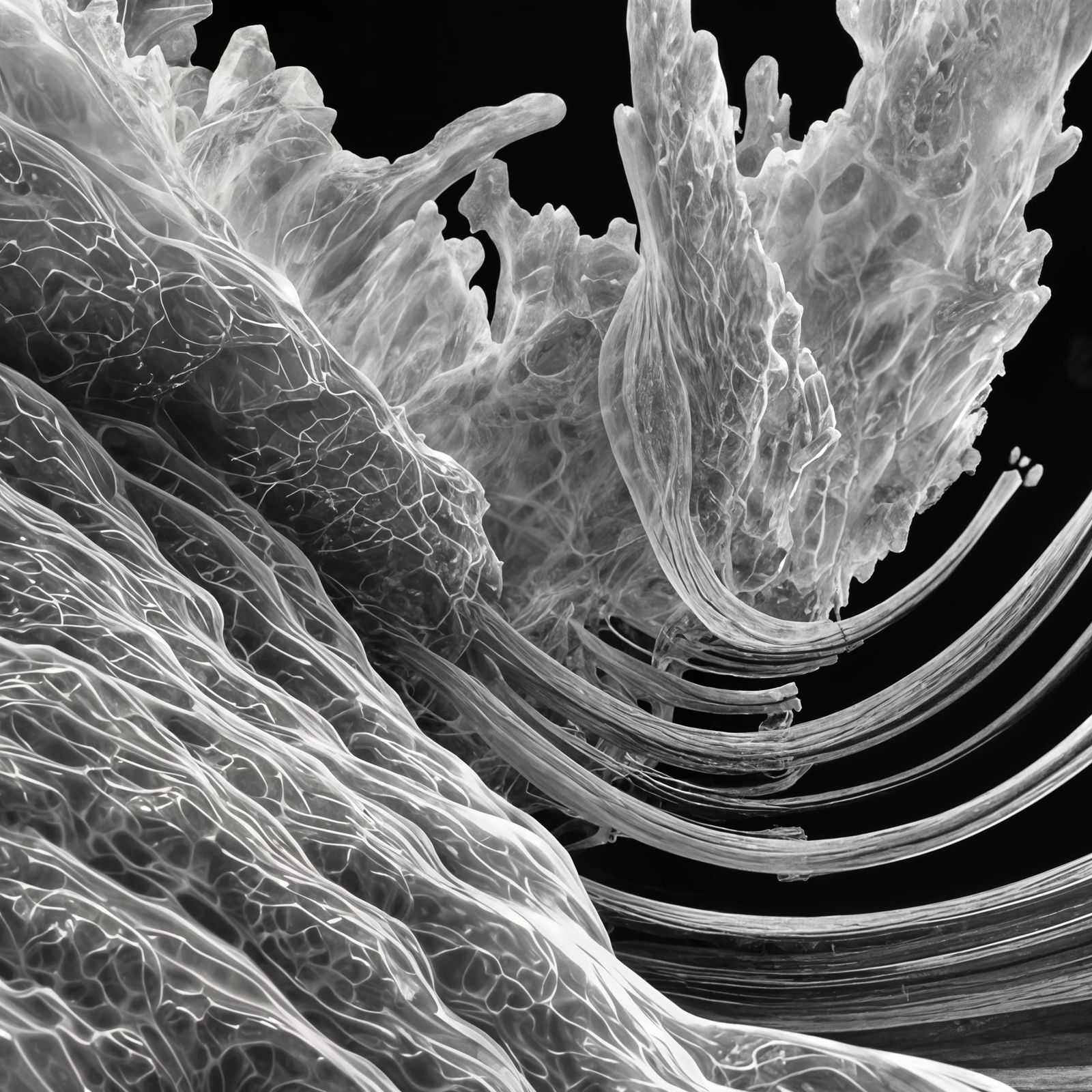 Cosmic Mineral Wonders Illuminated