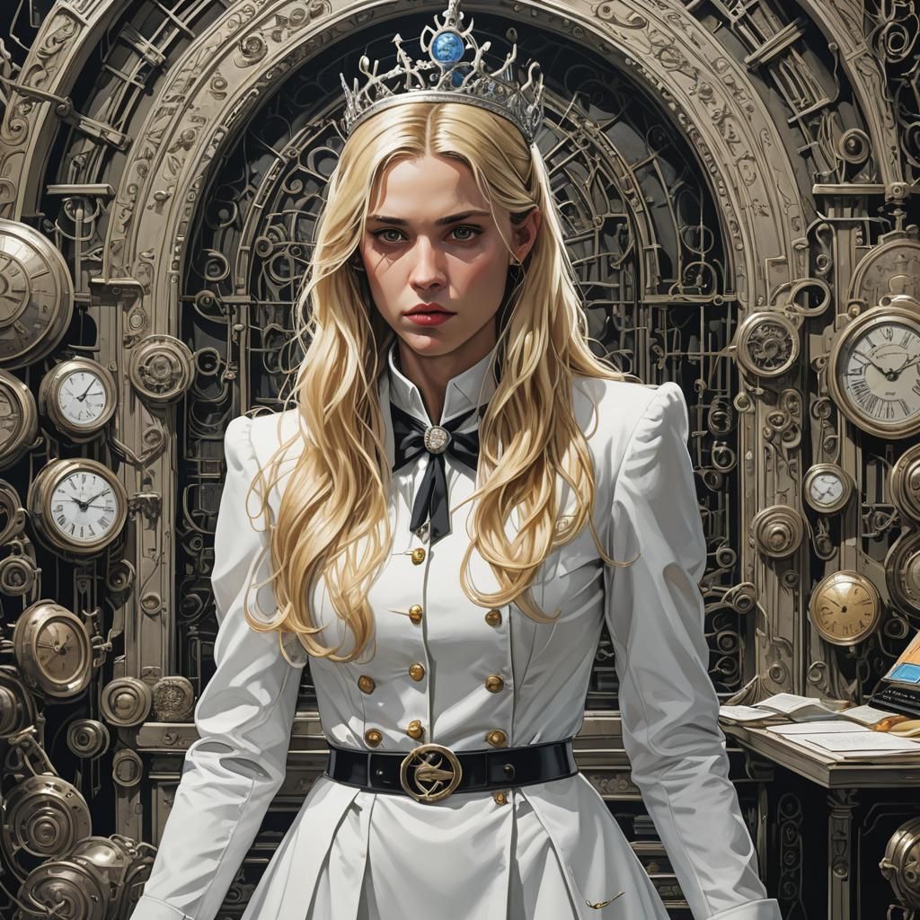 Cybernetic Hero Addresses the Reader in Dystopian Met Gala