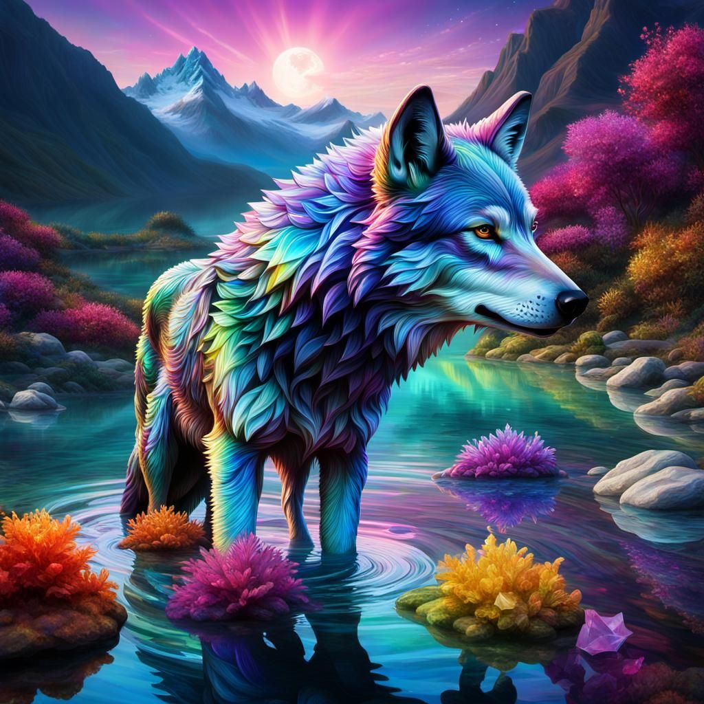 The Iridescent Wolf