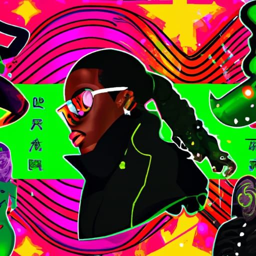 Burna Boy and Spice Girls: Pop Art in London