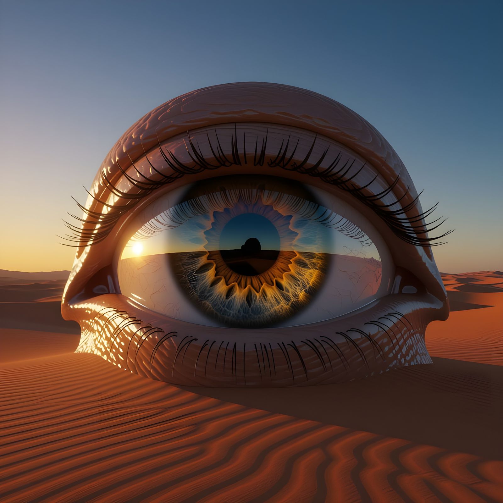 「乾いた海の瞳」Kawaita Umi no Hitomi - Eye of the Dry Sea