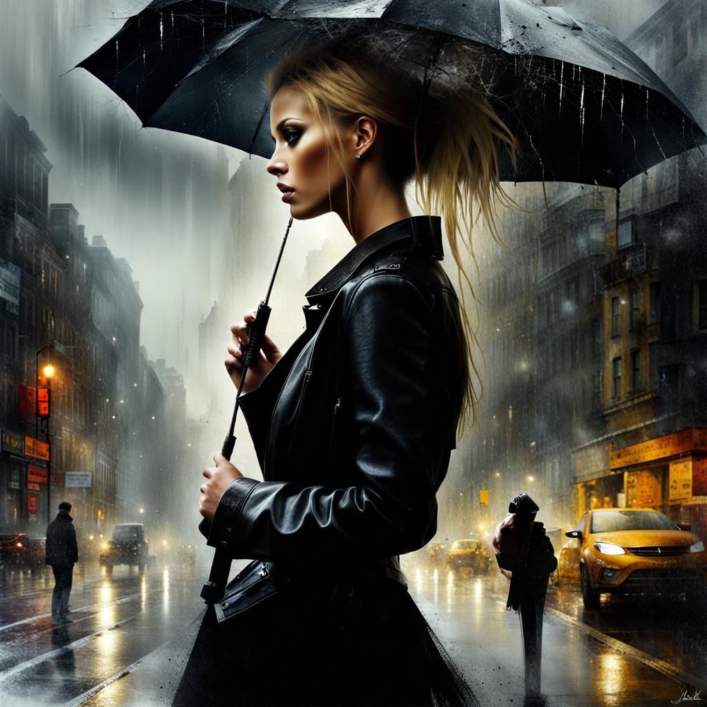 Urban Thunderstorm Evokes Beauty and Emotion