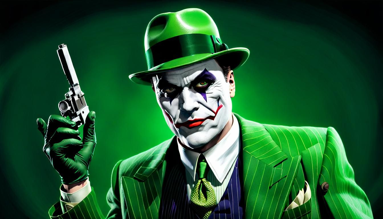 Mashup between The Joker and Al Capone