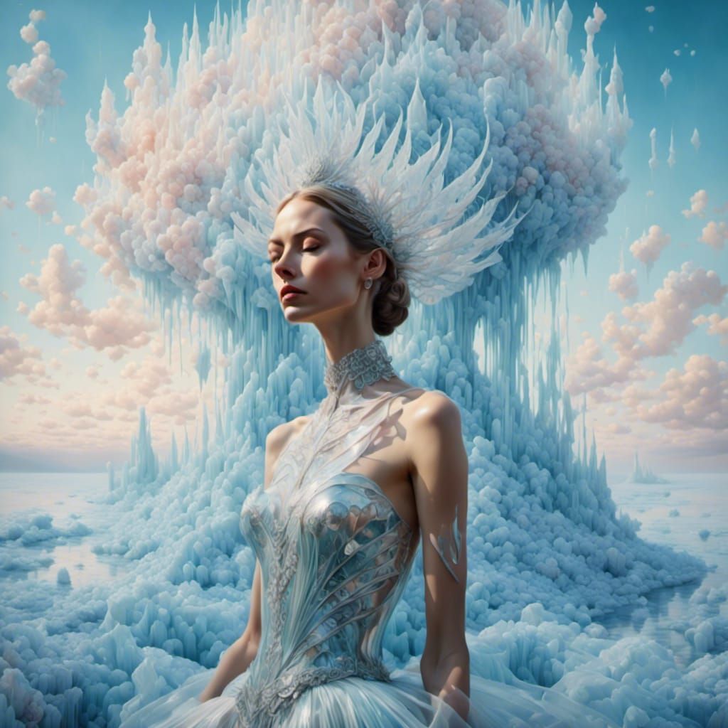 <lora:Silvery snow:1.0> <lora:Ice And Fire:1.0> <lora:Surrea...