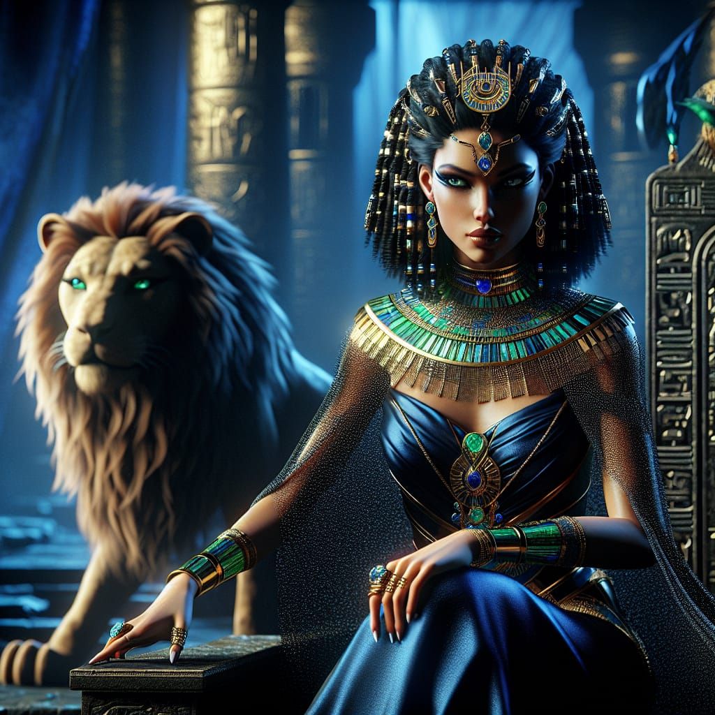 Egyptian Goddess Tefnut Reigns Supreme in Ancient Palace