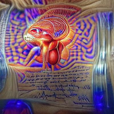 Psychedelic Spirit Well Visionary Art