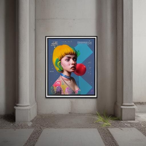 subtle pop culture references or symbols hidden within the artwork, adding a layer of playfulness and unexpectedness.