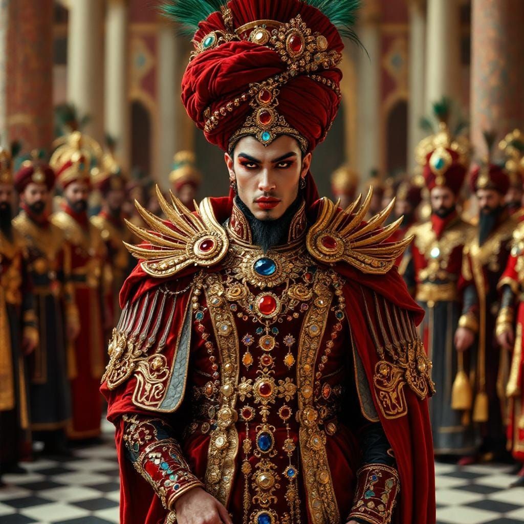 Theatrical Drag Icon: Timur of the Timurid Empire