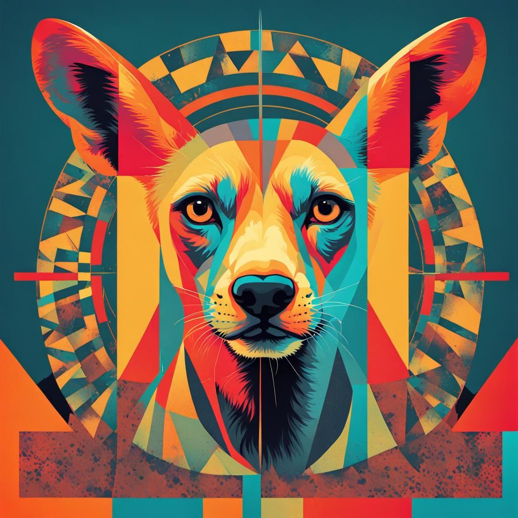Pop Art Animal Shelter Screen Print