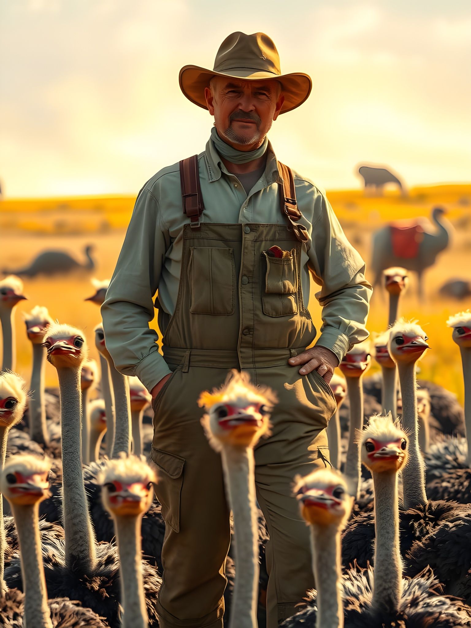 Ostrich Farmer