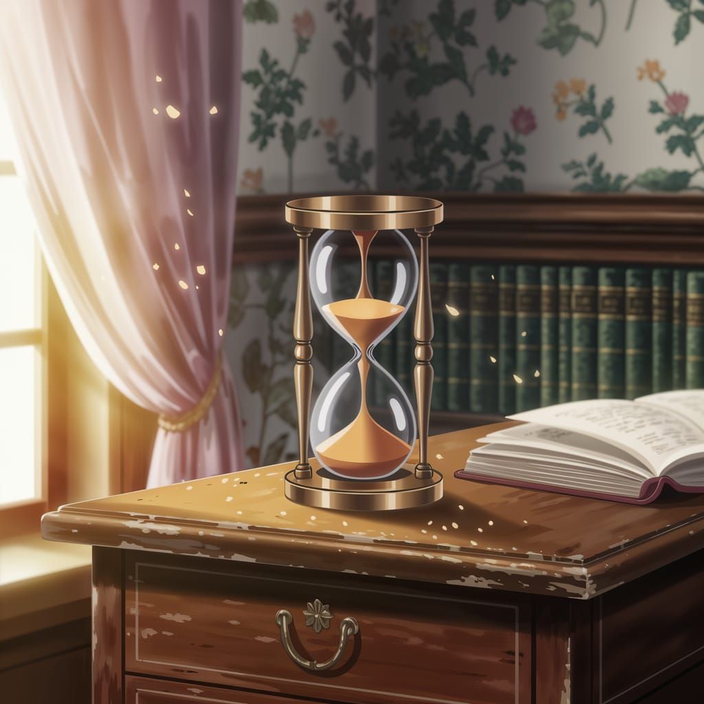 Anime Hourglass: Daily Routine for Good Health