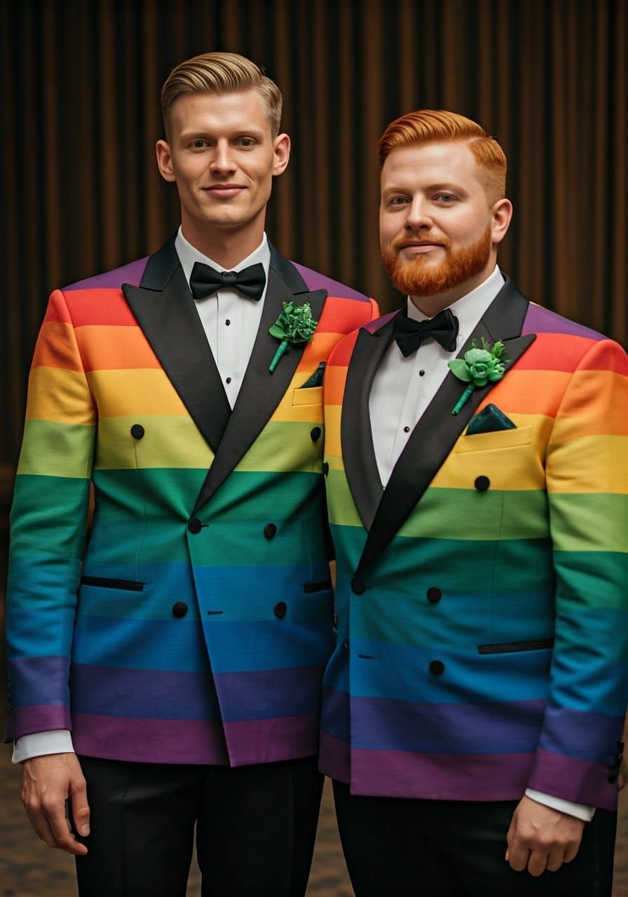 Joyous LGBTQ Mass Wedding in Cinematic Style