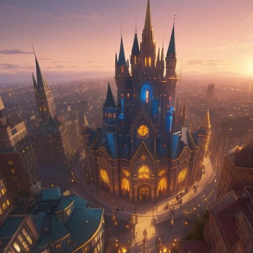 Hands United: A Fantasy Illustration in Triadic Colors