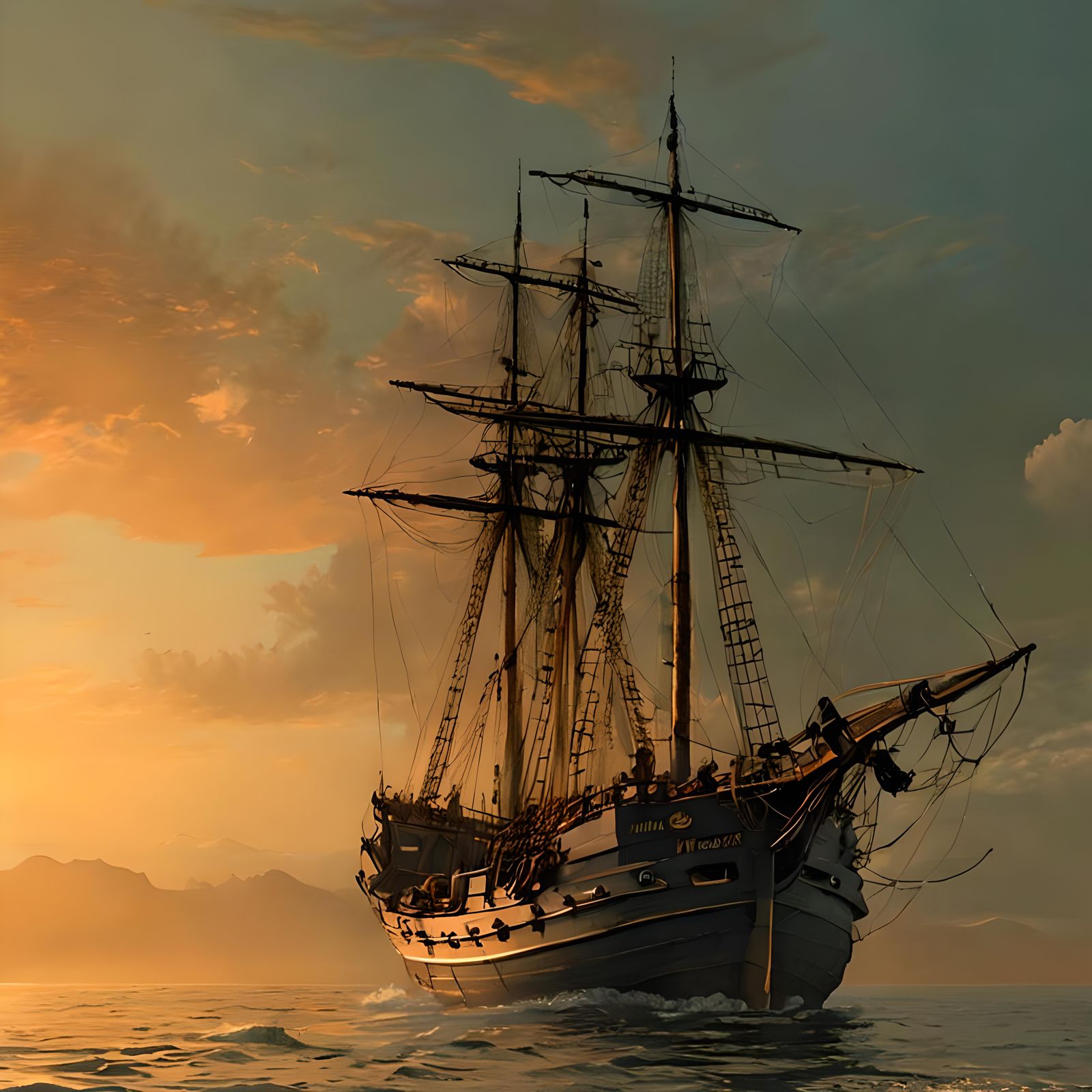 Anchorage off Patagonia 1830