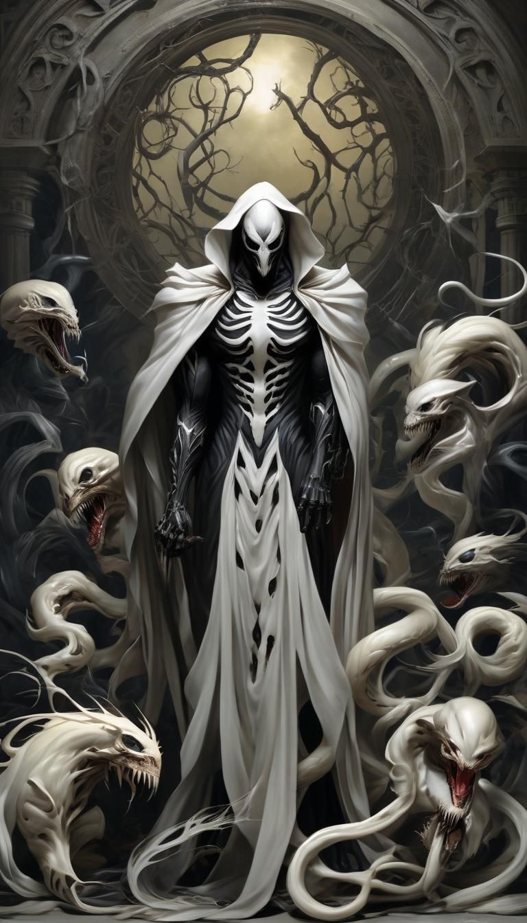Grim Reaper Anti-Venom, Dark Fantasy Art
