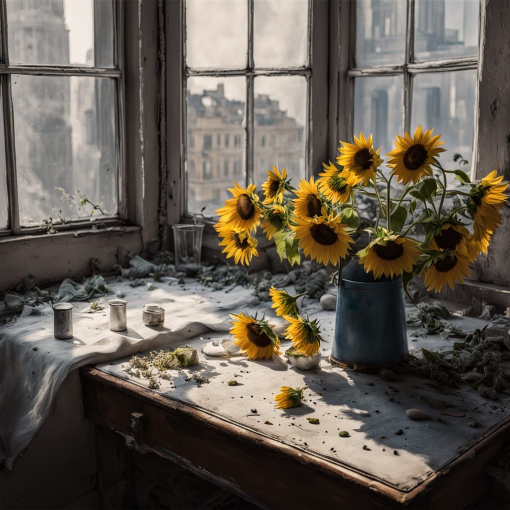 Bouquet for Ukraine: 04/15/2025 🇺🇦 'Slava Ukraini!'' 'Героям слава'