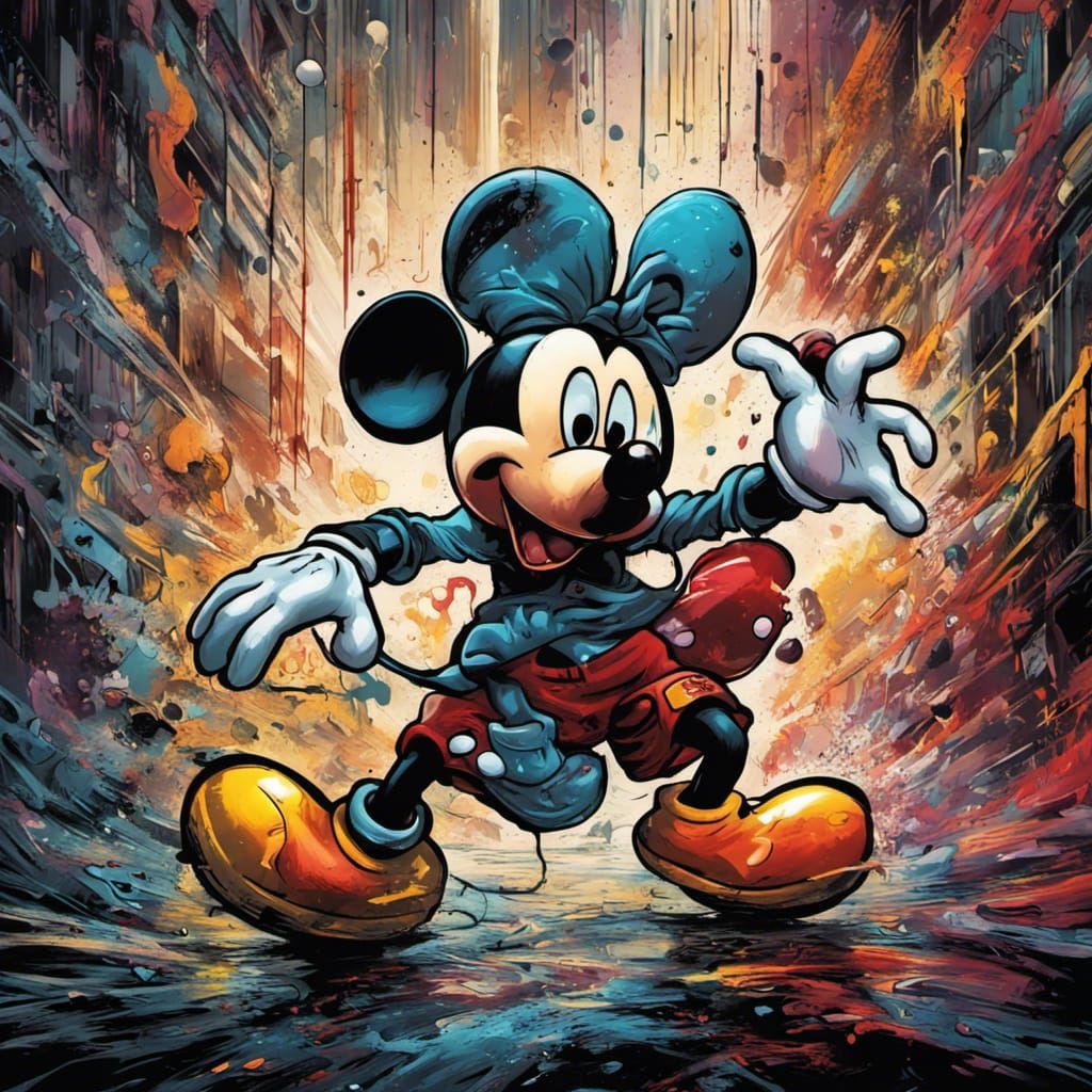 Mickey Mouse zombiecore