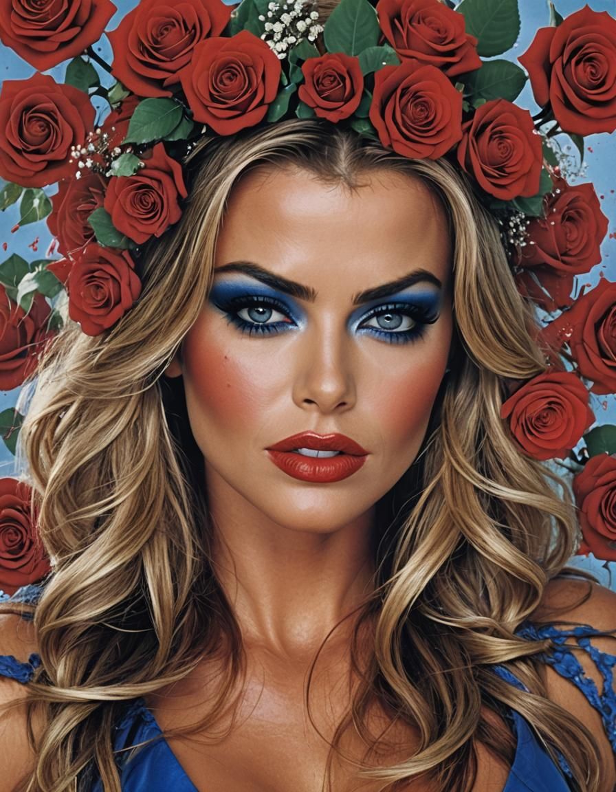 Carmen Electra Inspired Magazine Cover Art